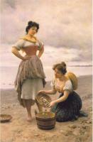 Eugene de Blaas - Gathering Shells